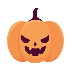 creepy pumpkin halloween