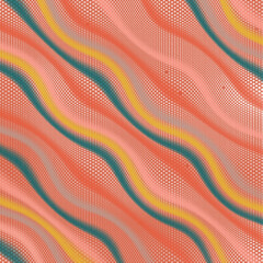 Moving colorful lines of abstract background