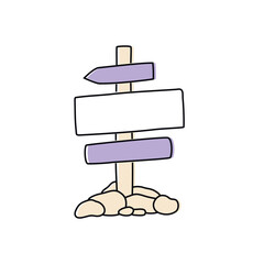 Vector hand drawn flat colourful illustration