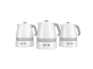Transparent Elegant Electric Tea Kettle Image