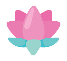 Obraz na płótnie Canvas lotus flower icon