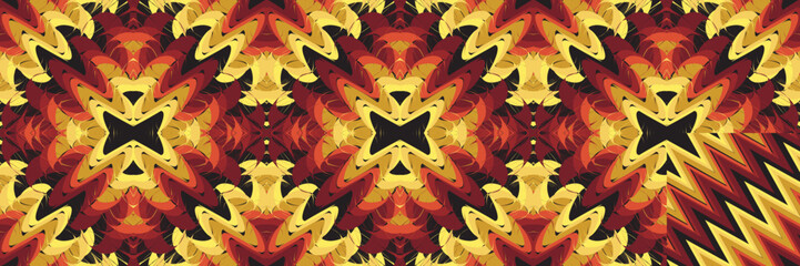 Fototapeta premium seamless ethnic pattern design.Geometric ethnic oriental ikat pattern traditional Design.ethnic oriental pattern,fabric,embroidery.Mexican pattern.merican pattern.latin african.indian fabric.Mexican