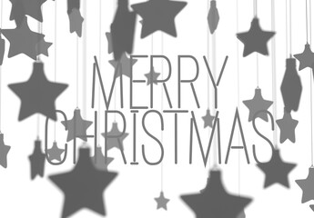 Merry Christmas Star Decoration