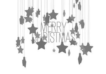 Merry Christmas Star Decoration