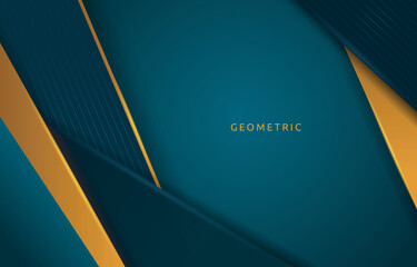 Blue Orange Abstract Simple Business Corporate Background