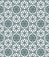 Geometric pattern. Seamless vector background. Ethnic graphic design.