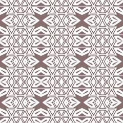 Geometric pattern. Seamless vector background. Ethnic graphic design.