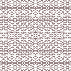 Geometric pattern. Seamless vector background. Ethnic graphic design.