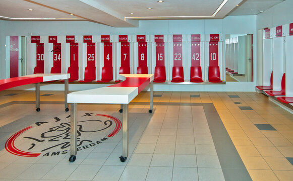 Home Changing Room At  Johan Cruyff Arena, Amsterdam