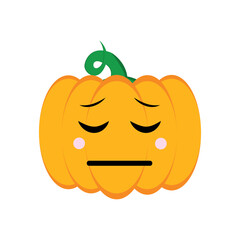 Halloween Pumpkin Emoticon 