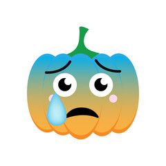 Halloween Pumpkin Emoticon 