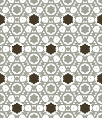 Geometric pattern. Seamless vector background. Ethnic graphic design.