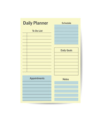 Feminine Weekly schedule planner for woman with list check box and goals of week simple blush pink soft green color