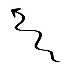 Line Arrows pointing to products