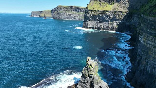 Cliffs of moher drone fotage 15