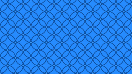 Fototapeta premium Blue Traditional Japanese Pattern Background (Hoshi Cloisonne)