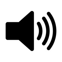 speaker sound icon symbol sign with transparent background PNG