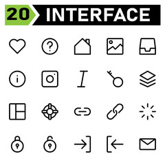 Fototapeta premium User interface icon set include bank, finance, courthouse, banking, user interface, wallet, money, cash, credit, account, circle, profile, user, anchor, marine, element, sea, android, robot