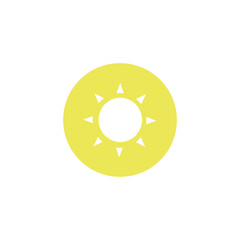  Weather icon, flat design illustration