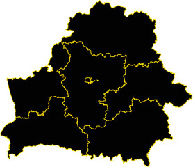 Map - Belarus Couple Set , Map of Belarus,Vector illustration eps 10.