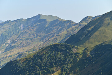 Obraz premium Mountain Landscape from Gudauri View Point 