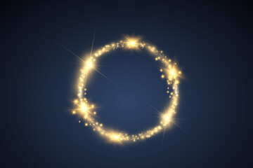 	
Round shiny perfect background. Vector eps10. Beautiful light. Magic circle. Precious background.Round gold shiny frame with light bursts.