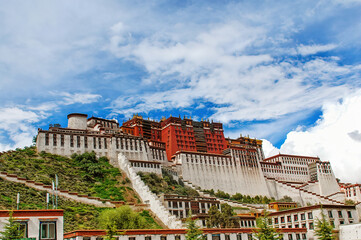 Potala Palace in Lhasa, Tibet