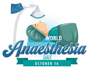 World Anaesthesia Day Logo Design