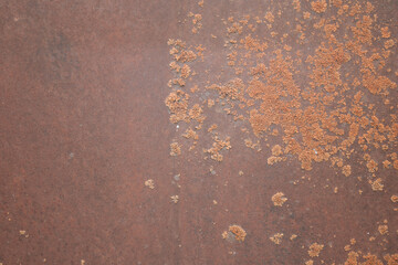 Rusted iron texture Surface of a Metal Sheet background