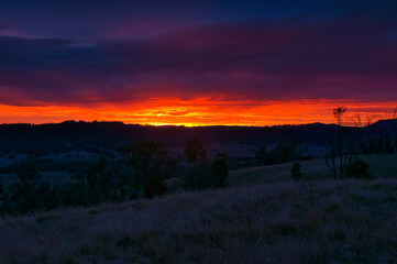 Indigo Valley sunrise, Australia