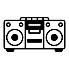 radio electronic device illustration