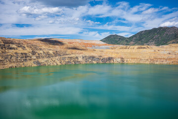 The Berkeley Pit is currently one of the largest Superfund sites.