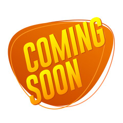 coming soon banner vector art for apps and websites