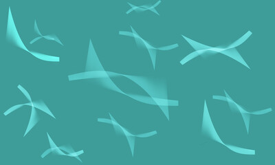 The background image is dark green, light lines cut beautifully.