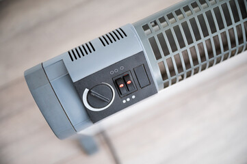 Electric convection heater - heating with electric power