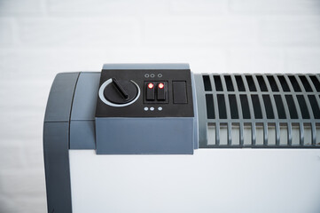 Electric convection heater - heating with electric power