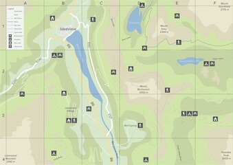 World map structure
