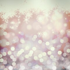 Glowing christmas background