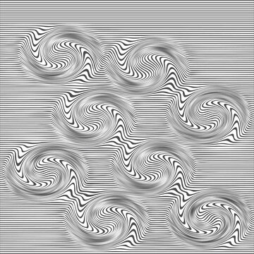 abstract seamless background vactor walpaper line black titel shape tixtile fabric pattern