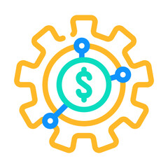 organization business ethics color icon vector. organization business ethics sign. isolated symbol illustration