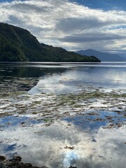 lake and sky