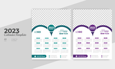 2023 calendar design template for happy new year
2024 calendar design template for happy new year