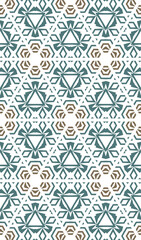 Geometric pattern. Seamless vector background. Ethnic graphic design.