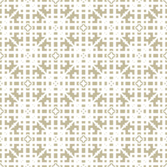 Geometric pattern. Seamless vector background. Ethnic graphic design.