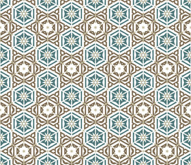 Geometric pattern. Seamless vector background. Ethnic graphic design.