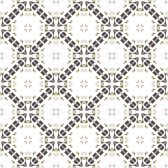 Fototapeta premium Geometric pattern. Seamless vector background. Ethnic graphic design.