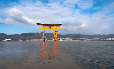 宮島　広島県　世界文化遺産