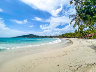 Haad Rin beach or Hat Rin in Ko Pha Ngan, Thailand