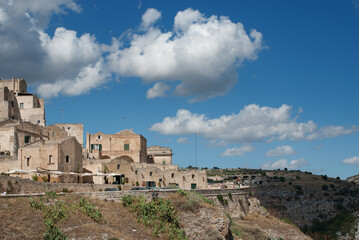 paesaggio case di Matera