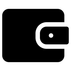 Wallet glyph icon